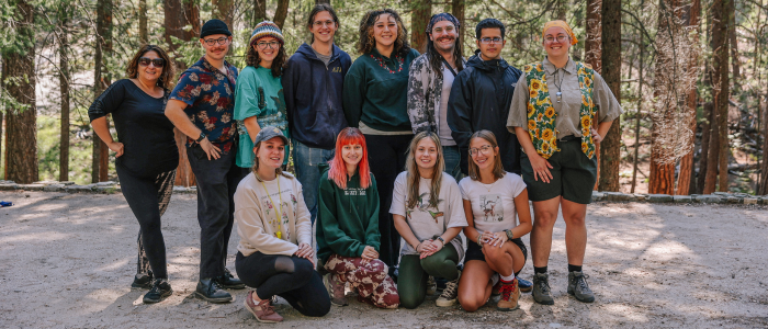 Group photo of the Compost Cats student team members.