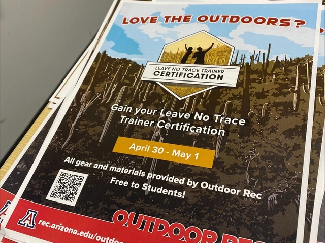 Leave No Trace Trainer Certification Flyer